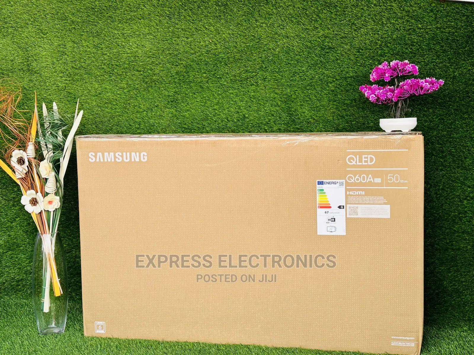 50Q60A High Glossey Samsung 50”QLED UHD Smart