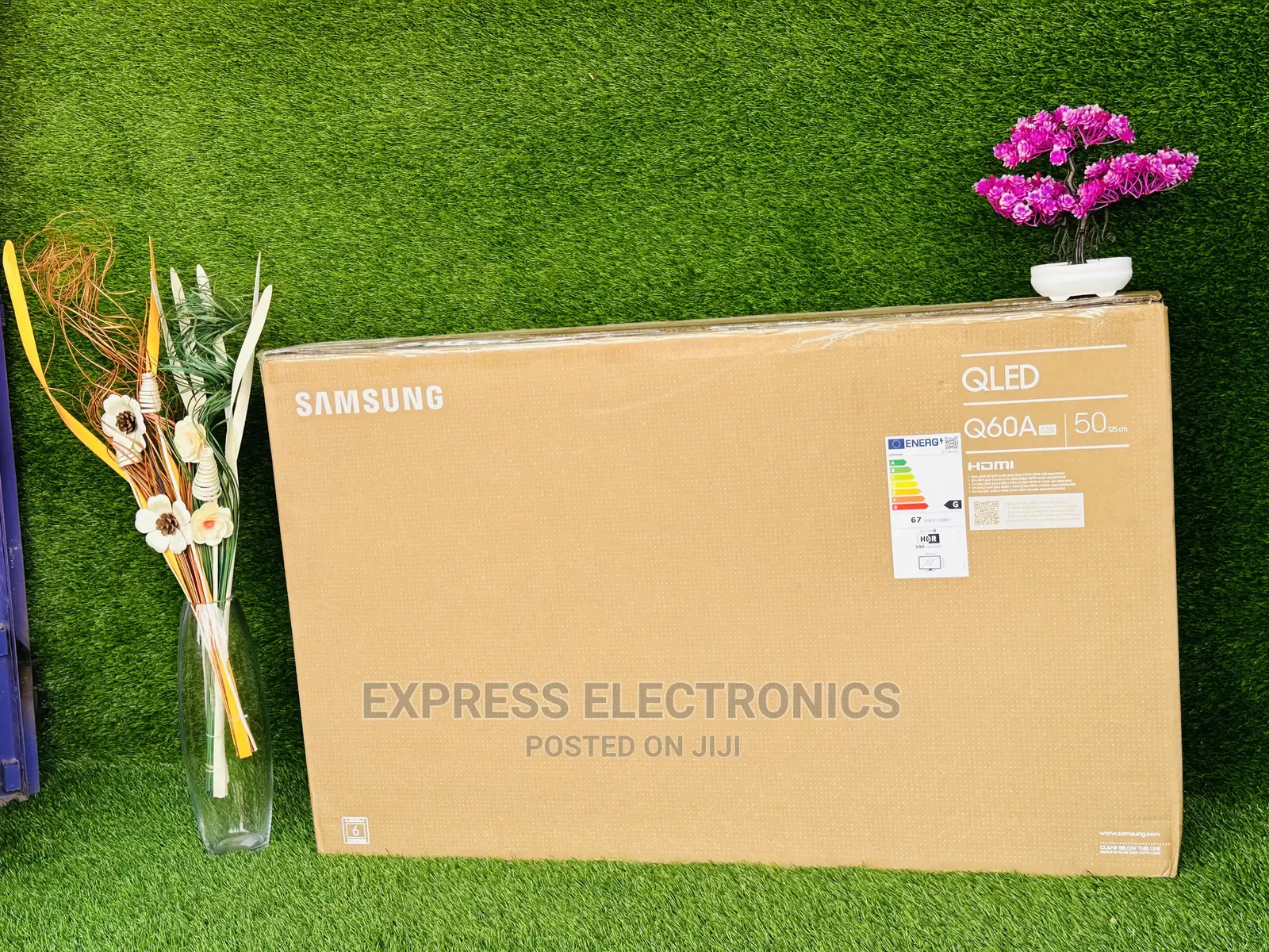 50Q60A High Glossey Samsung 50”QLED UHD Smart