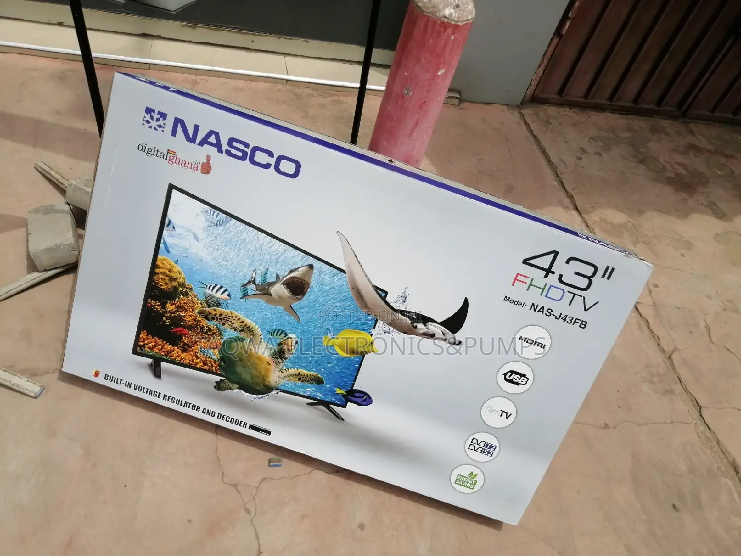 Nasco *43 Digital Satellite TV.