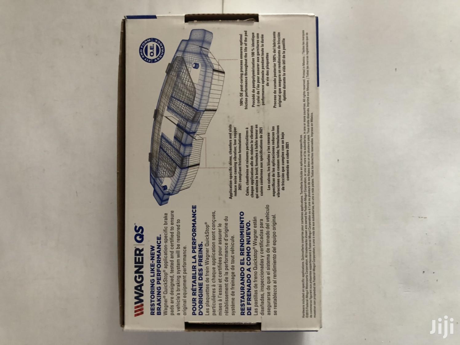 Brake Pad ( Wagner |QS - ZD1304) [BACK]