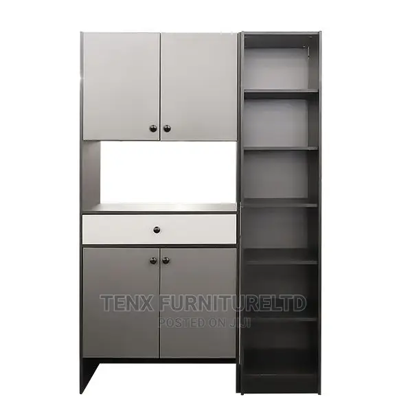 Living Room Cabinet Grey