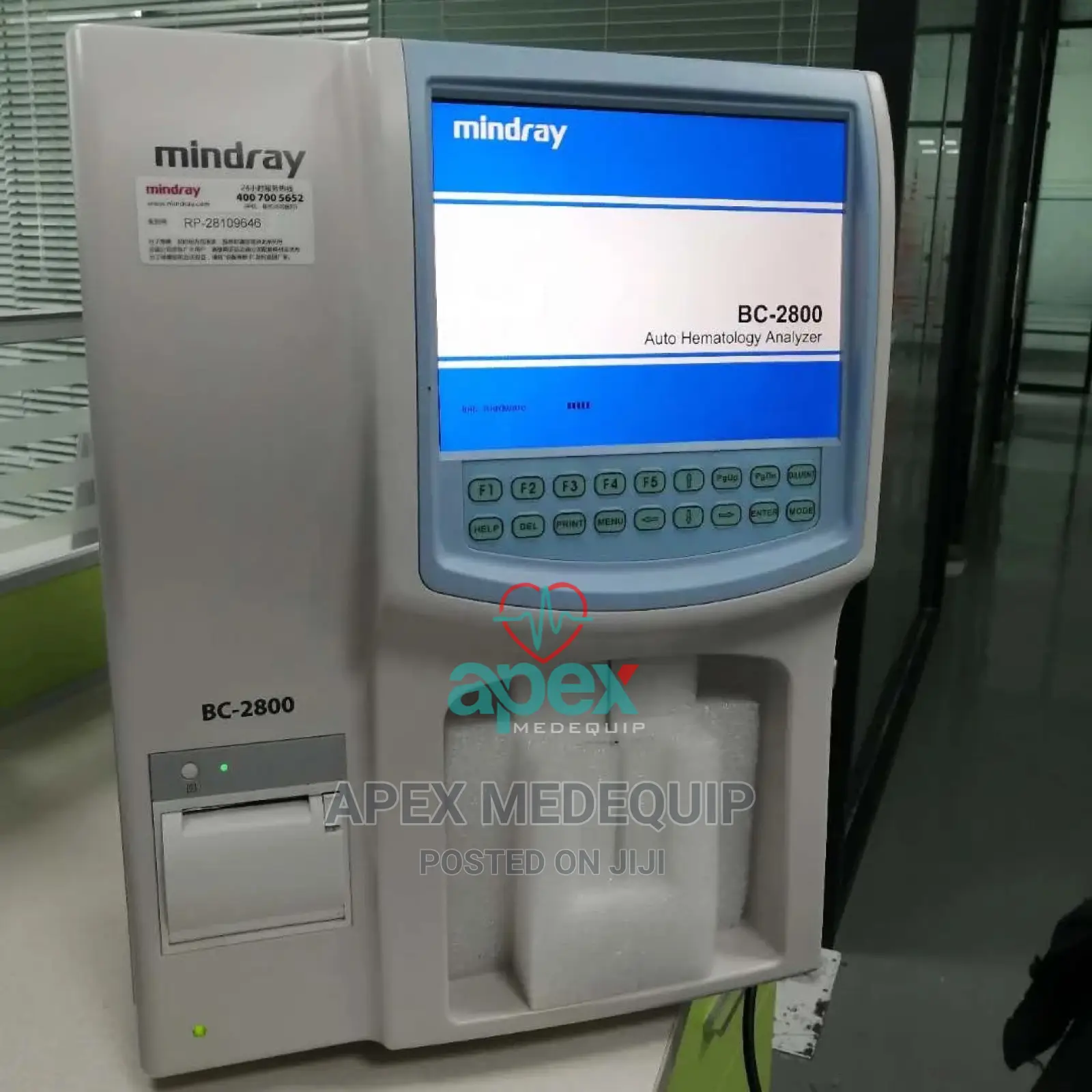MINDRAY BC -2800 Hematology Analyzer ( Homeused)