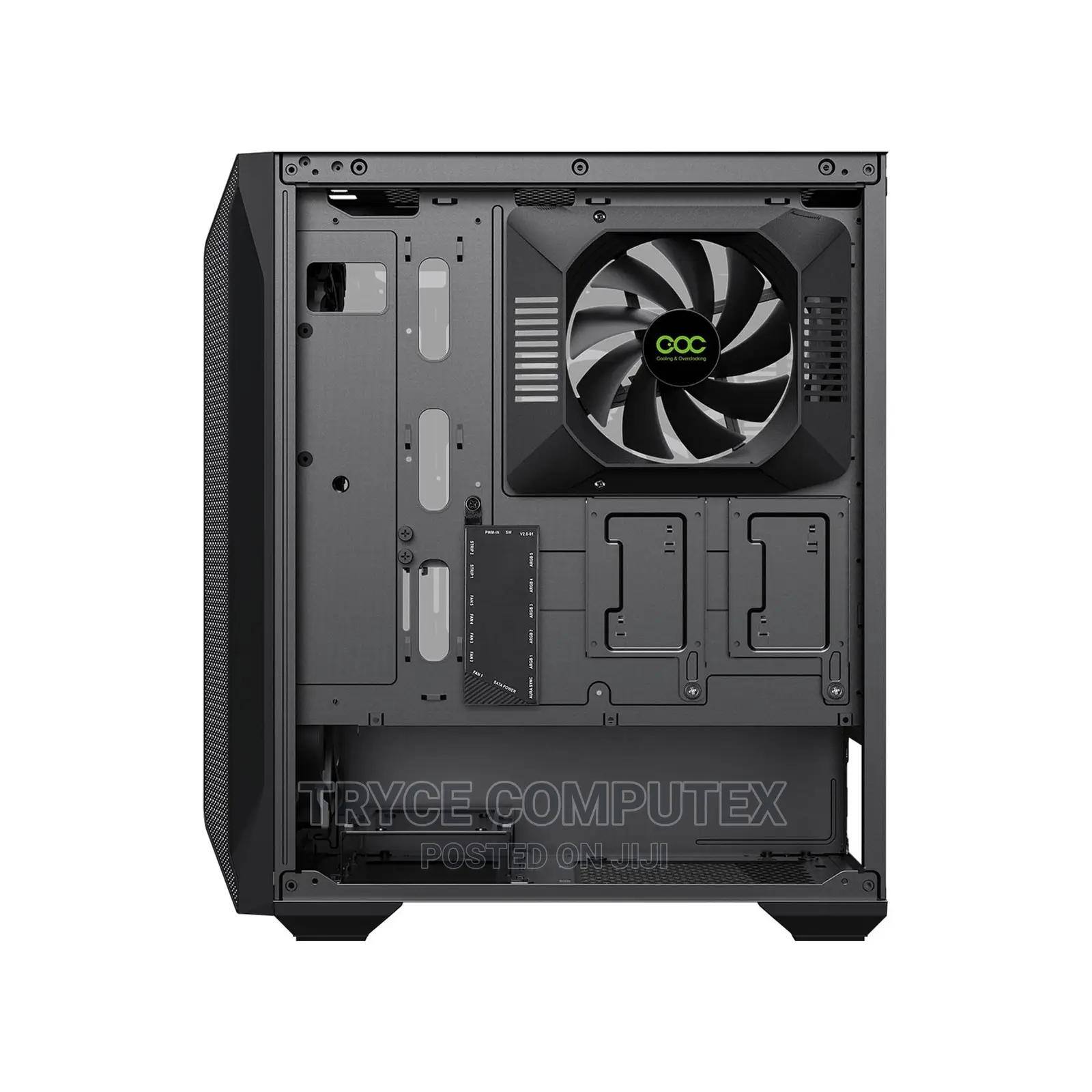 Gamemax Brufen Mid -Tower ATX ARGB PC Gaming Case, Tempered