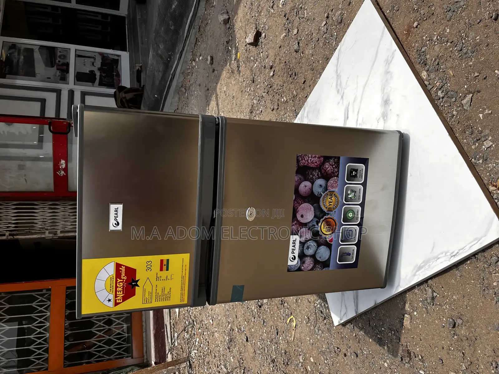 Pearl 80 Litres Double Door Fridge