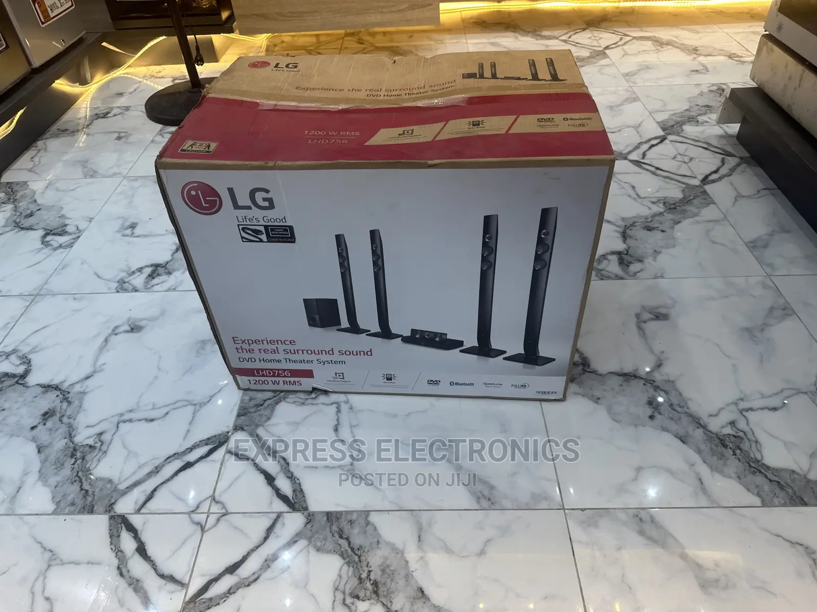 LG LHD756 1200 Watts Home Theatre Zealous Sound Effects