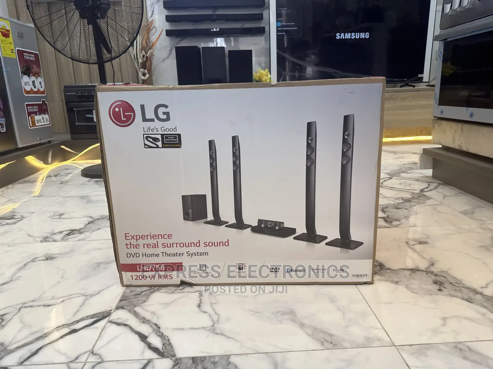 DVD / CD Playback LG 1200 Watts Home Theatre Tweeter Unit