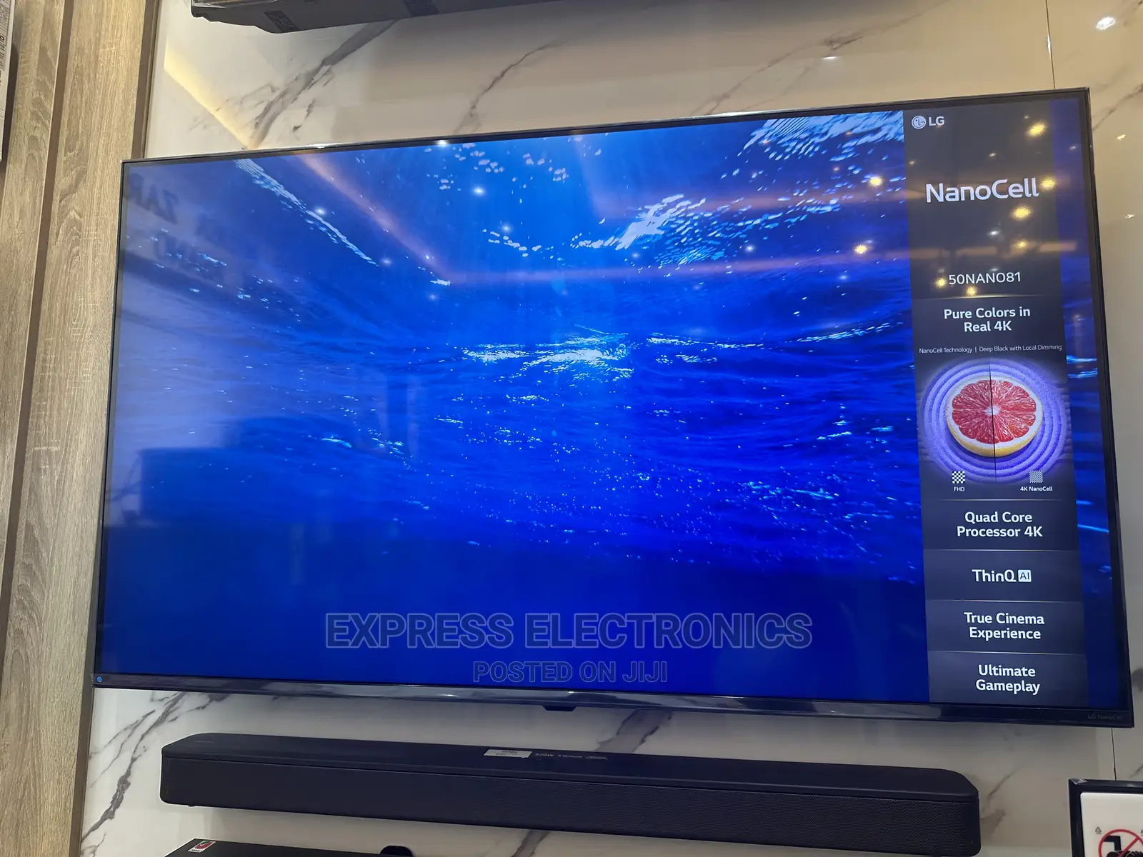 Crisp Images on LG 50” UHD Smart Nanocell HDR Led TV
