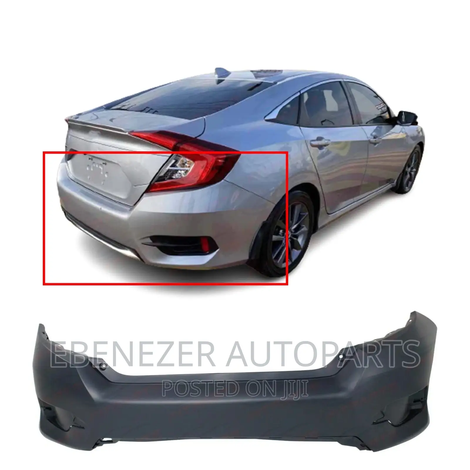 Honda Civic 2016,2017,2018 Back Bumper