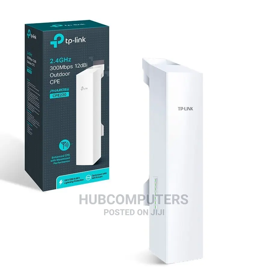 TP-Link Cpe220 2.4ghz Outdoor Cpe (300mbps 12dbi)