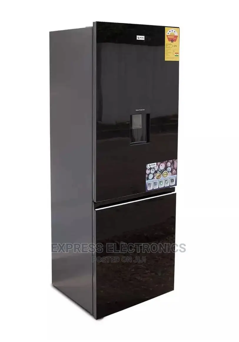 Pearl 417ltr Double Door Fridge With Dispenser PF-540IXWD