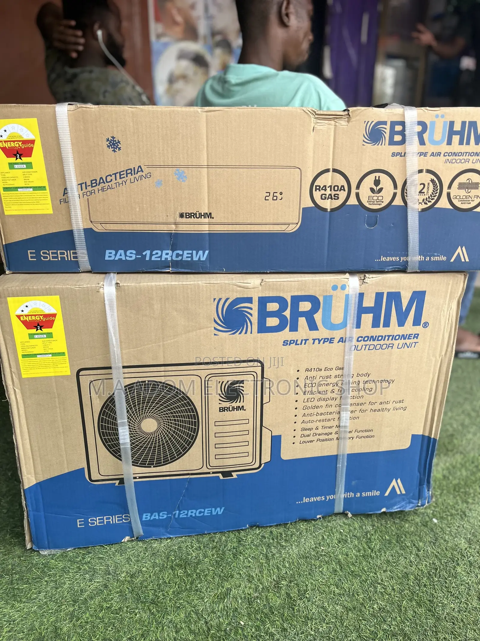 Bruhm 1/5 R410gas AC