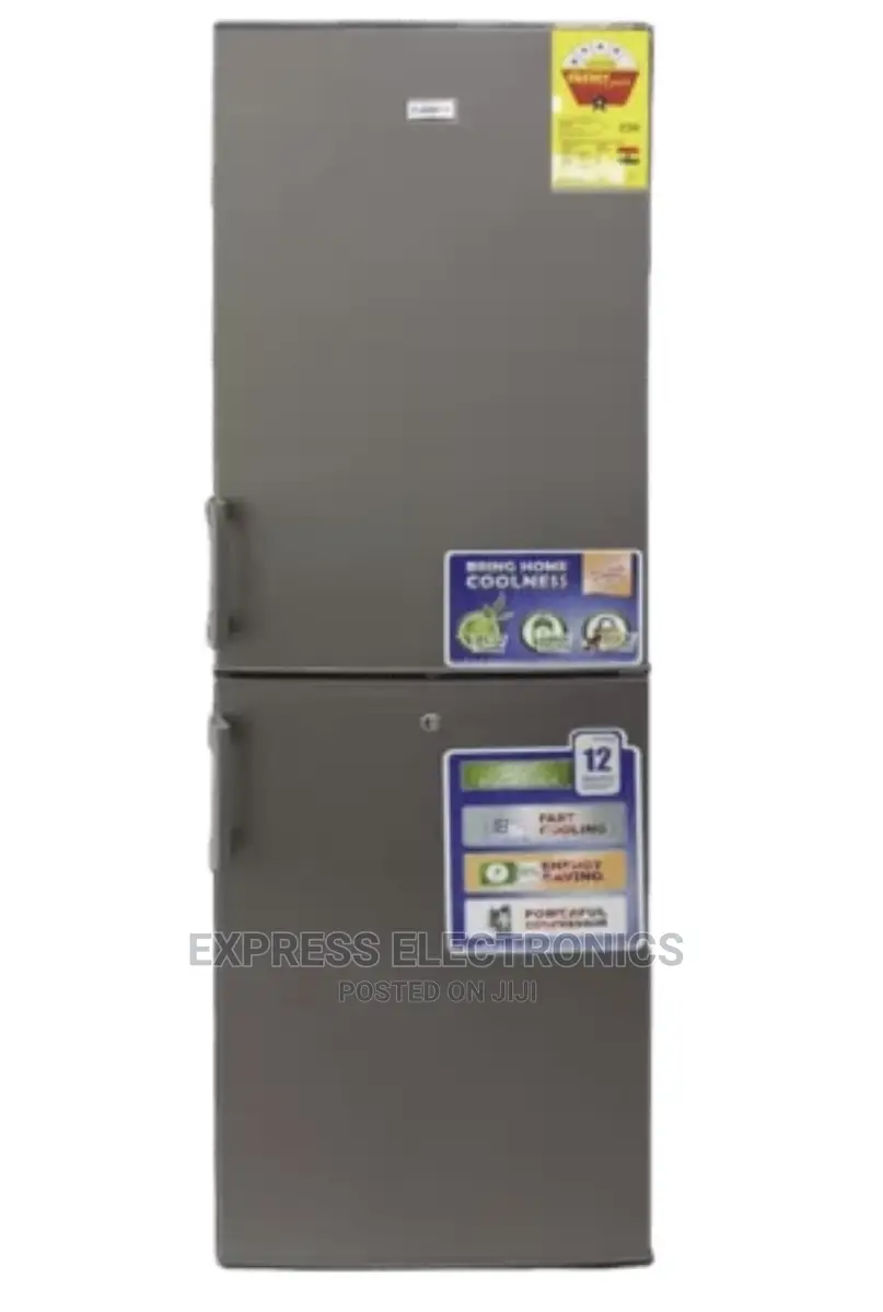 Nasco Silver Double Door-Nasd2-30 Bottom Freezer 226ltrs