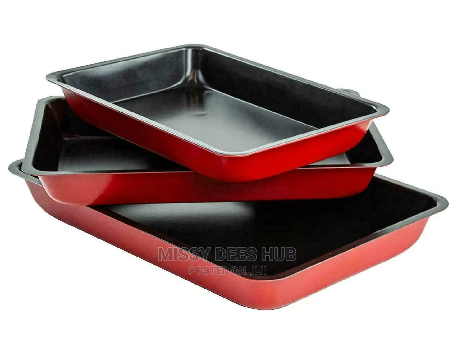 3pc Baking Roasting Tray Set