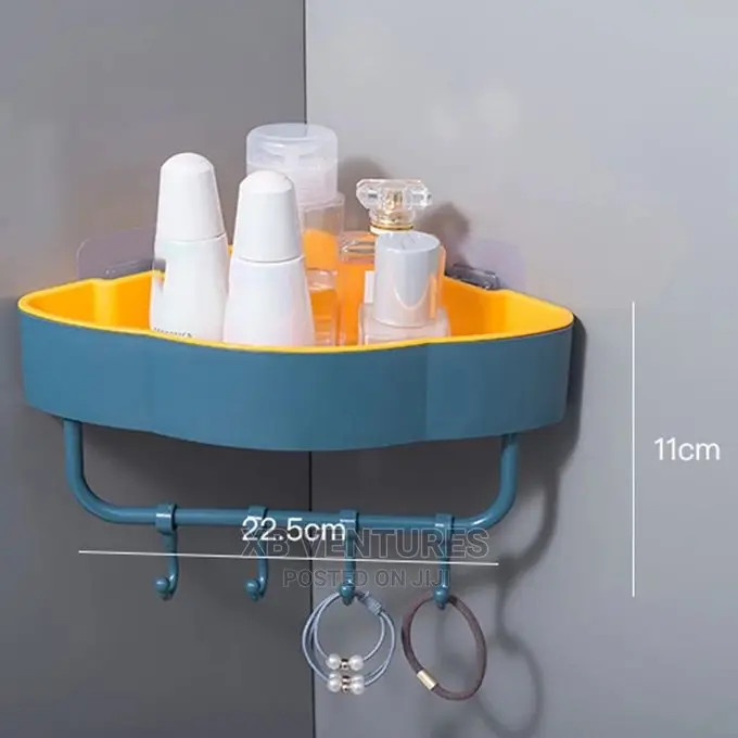Wall Corner Bathroom Shelves Storage Rack Organizer