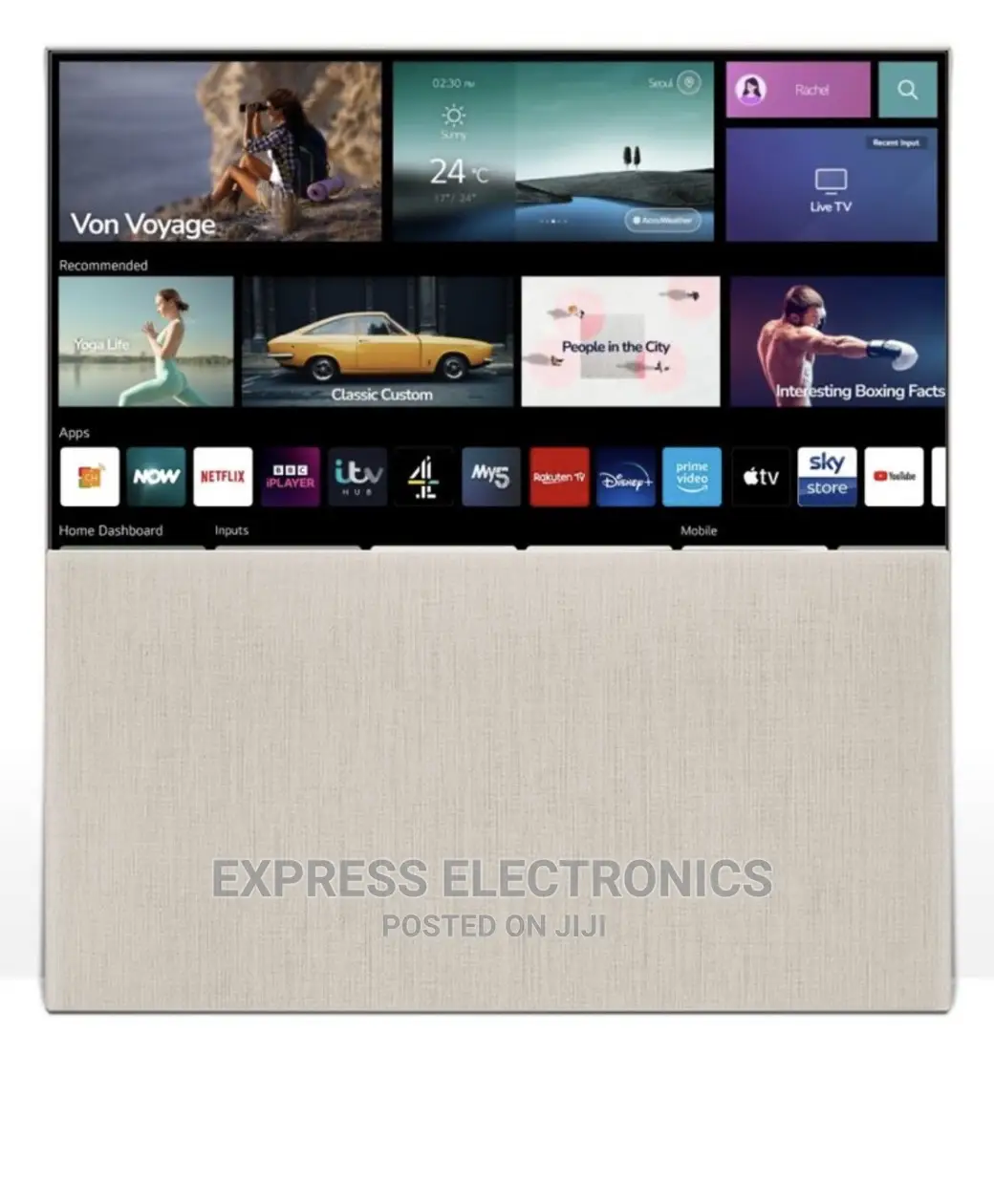 LG 65ART90E6QA Objet Collection Easel 65" Smart TV