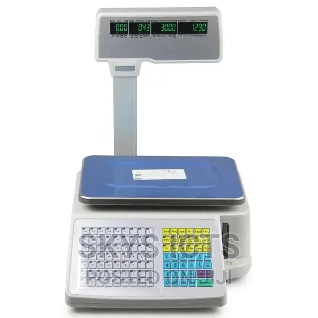 Grosery / Meat Weighing Scale With Label Printer