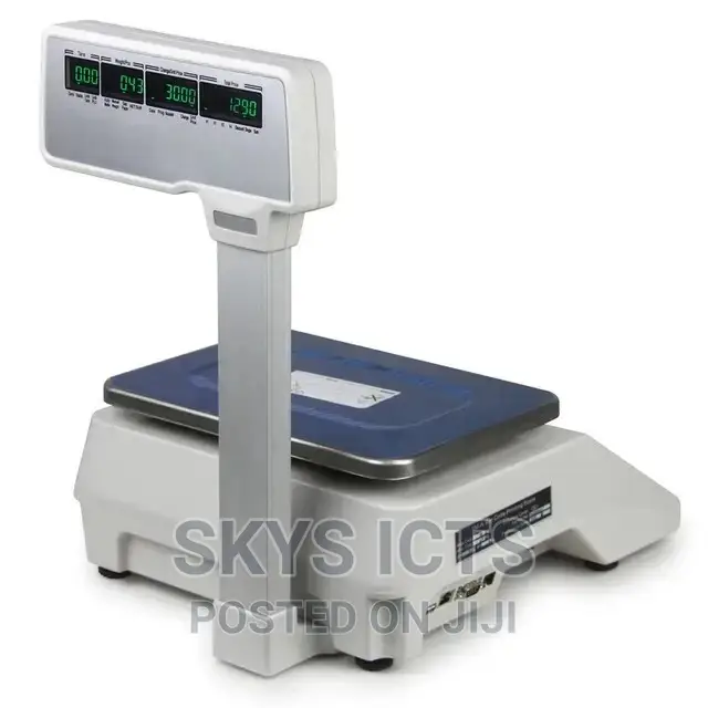 Grosery / Meat Weighing Scale With Label Printer