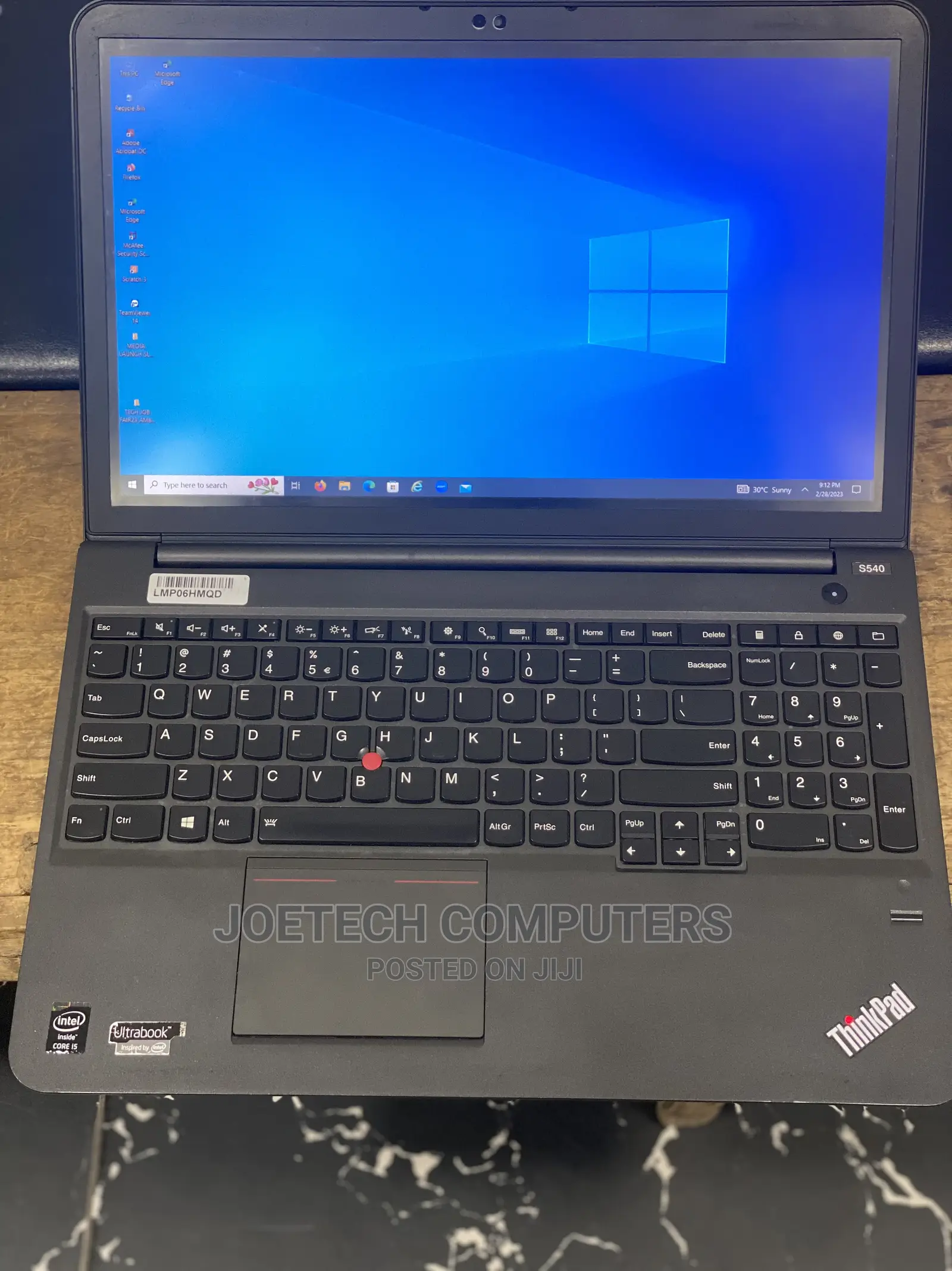 Laptop Lenovo 8GB Intel Core I5 SSD 128GB