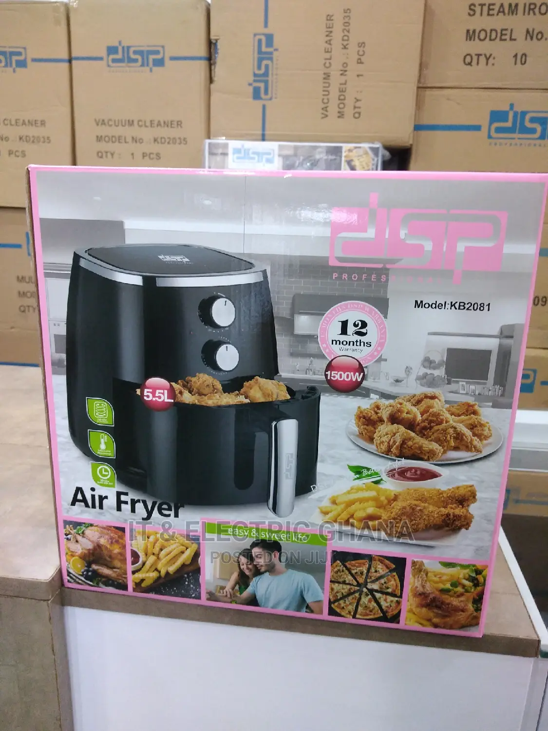 Air Fryer 5.5 Litres