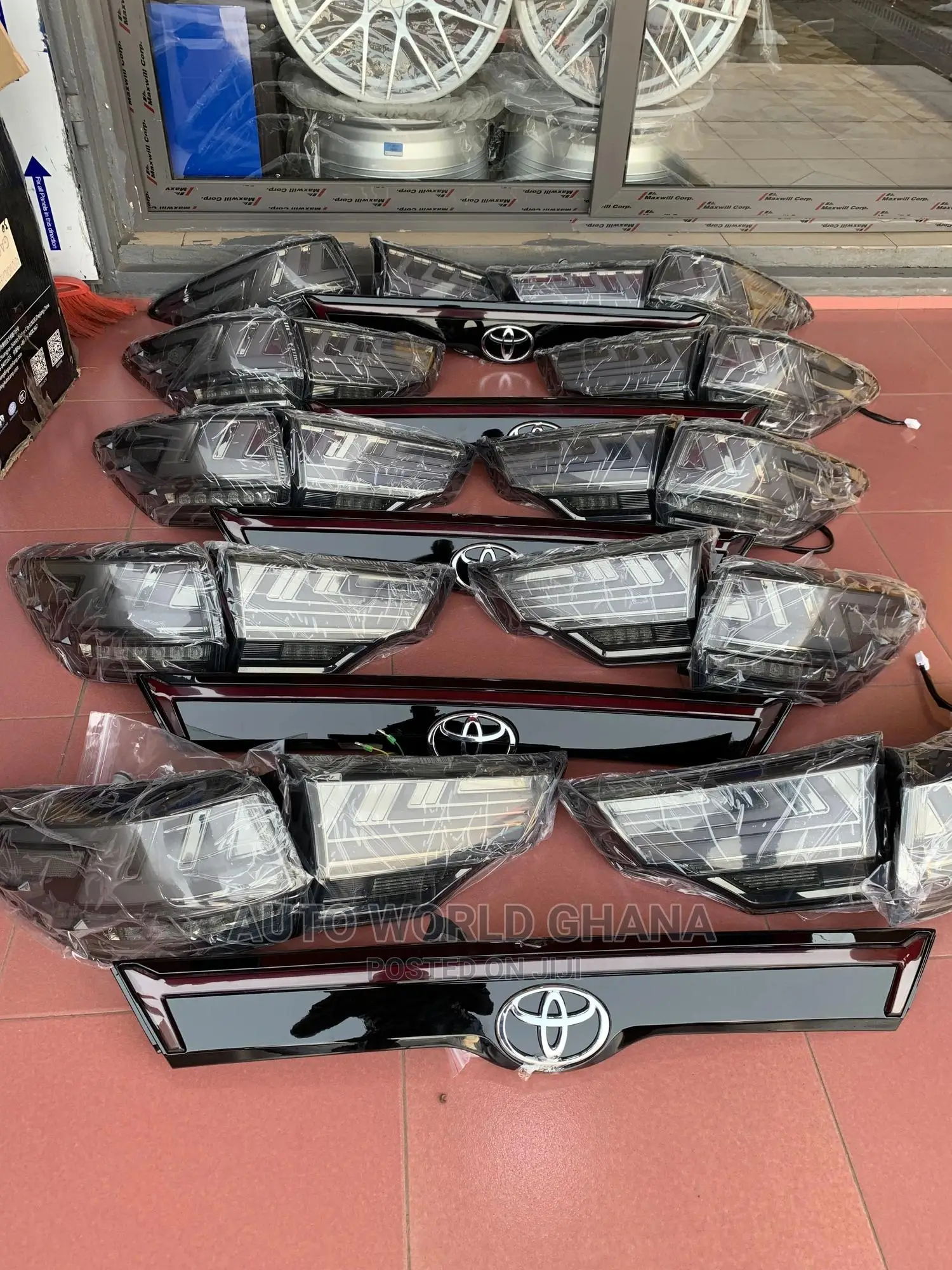 Toyota Highlander Rear Led Tail Lamp Set 2015-2019