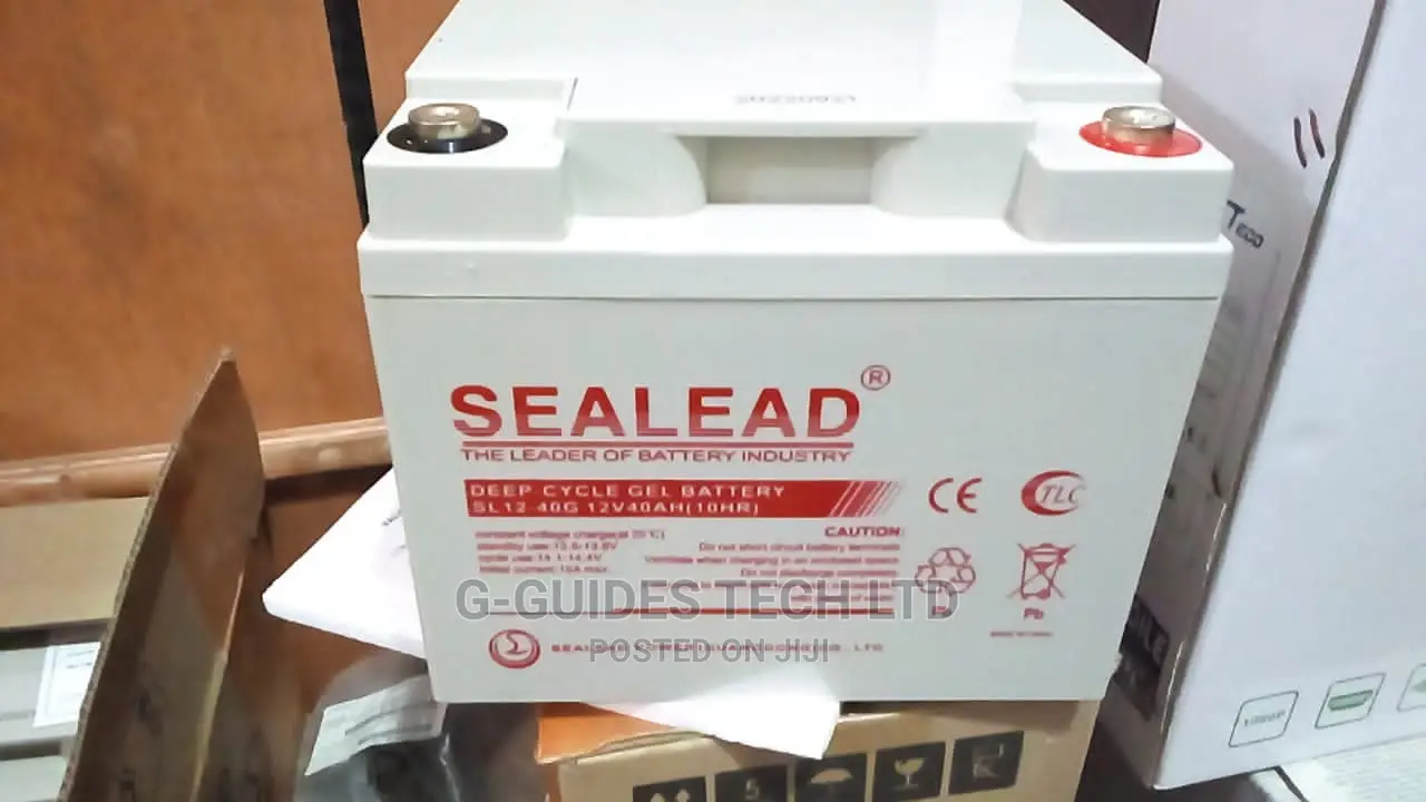 12V 40ah (10hr) Sealead UPS Battery, 12V 40ah Gel Battery