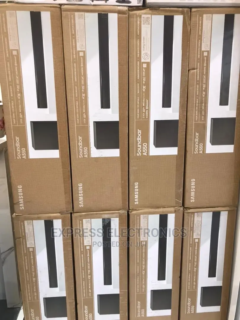 Multi-Connection 410w Soundbar With Woofer Samsung A550