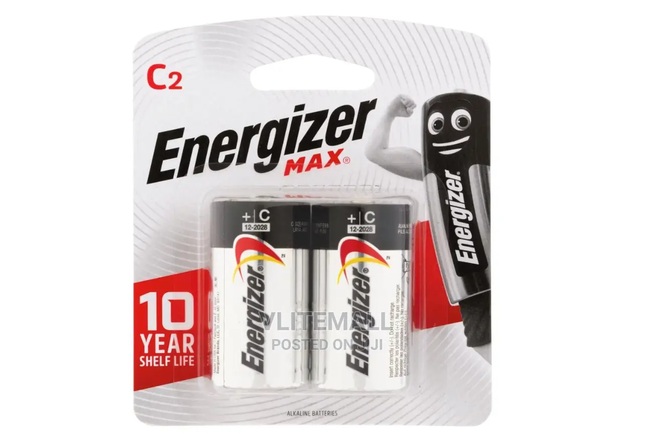 Energizer Max 1.5V Alkaline C2