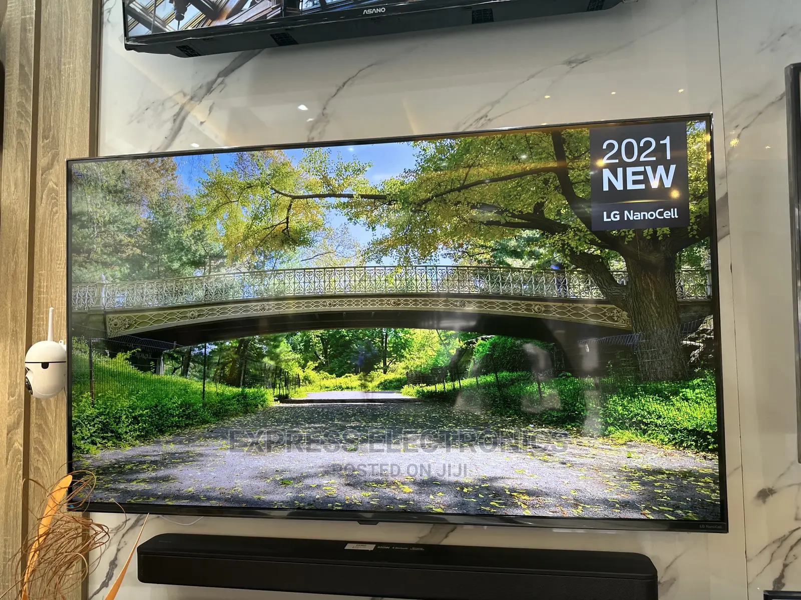 Self Luminous Nanocell Display LG UHD Smart 55”Nano75 Tv