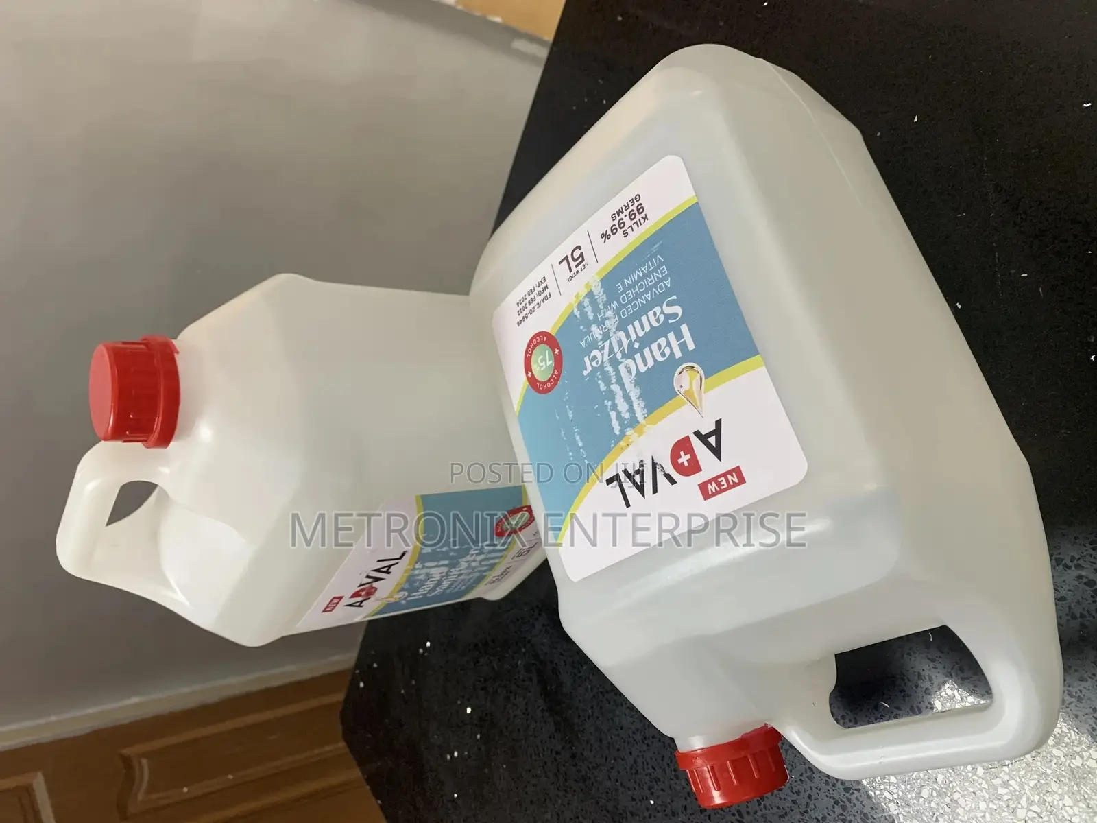 Hand Sanitizer Gel,(New Adval) 5L