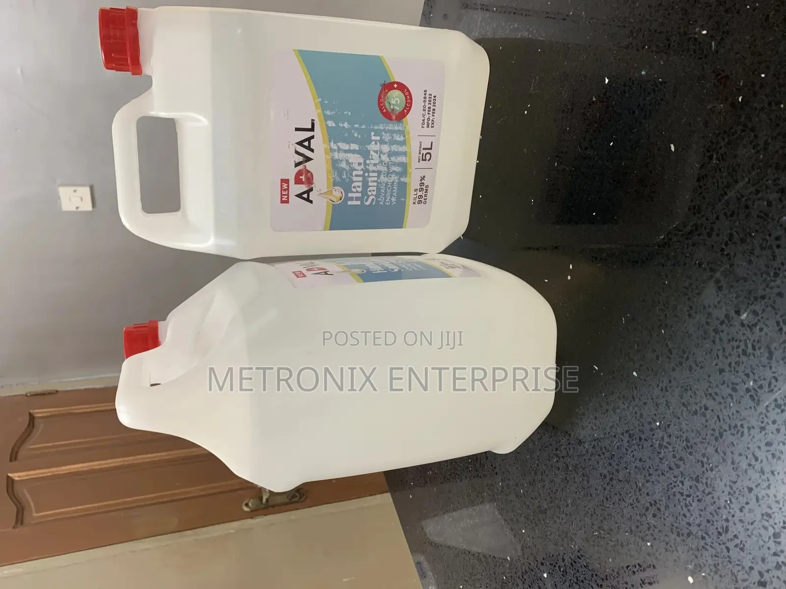 Hand Sanitizer Gel,(New Adval) 5L