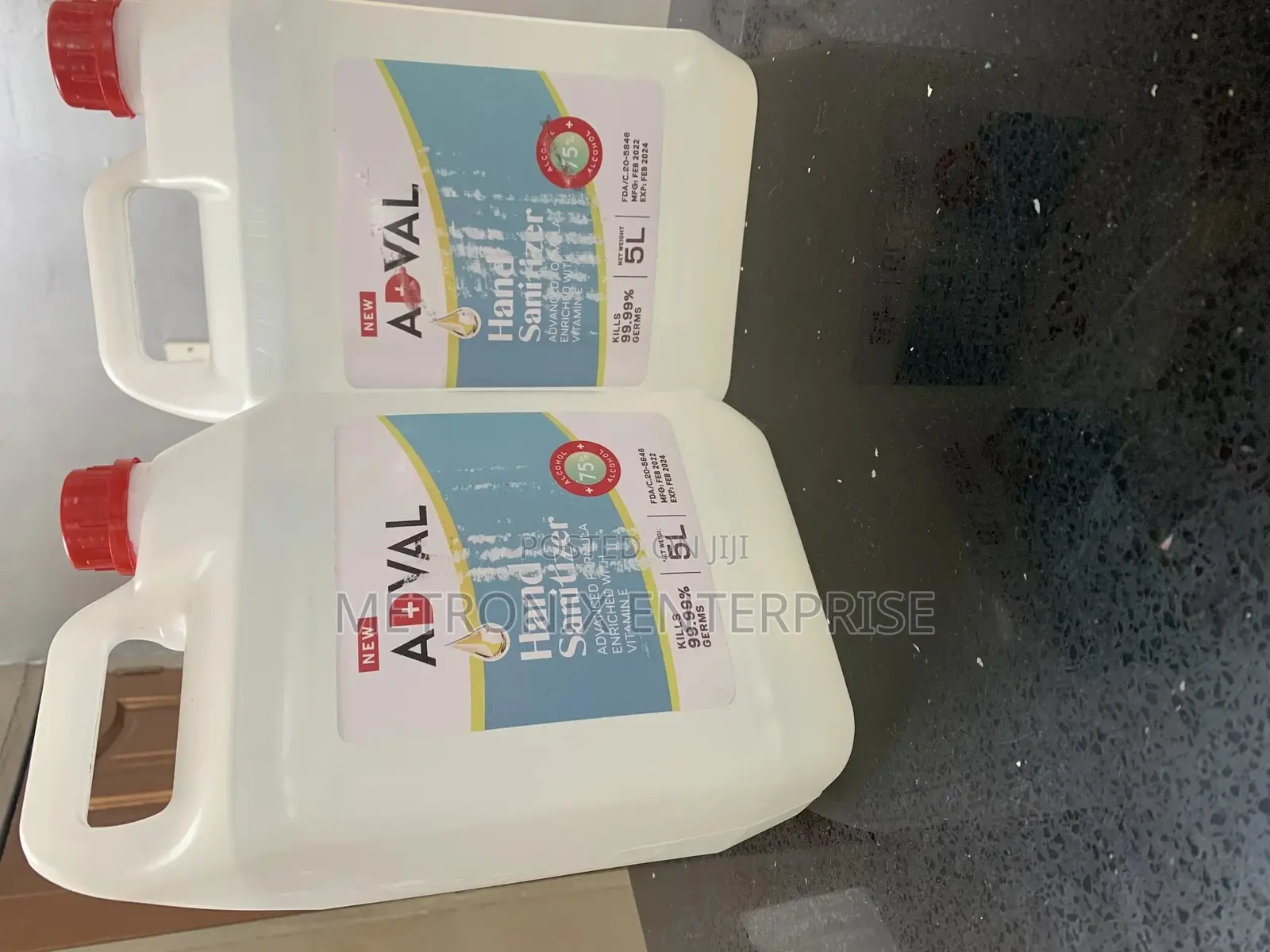 Hand Sanitizer Gel,(New Adval) 5L