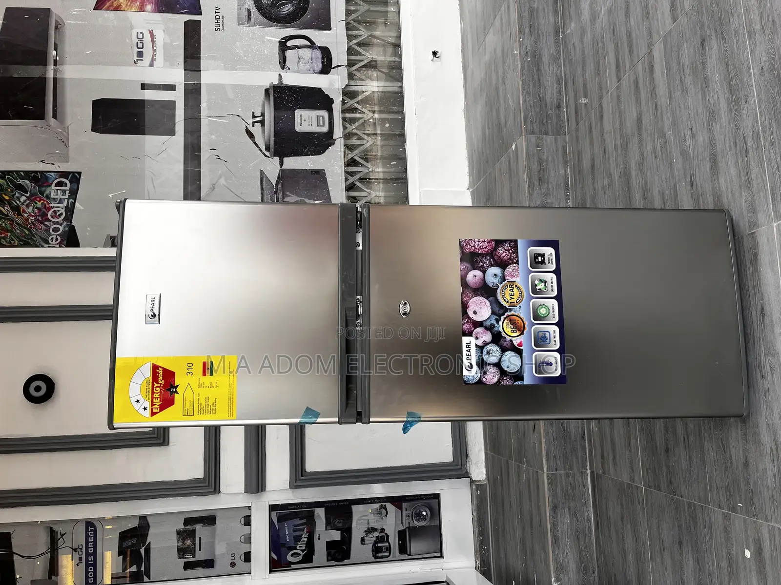 Pearl Silver Colour 138 Litres Fridge