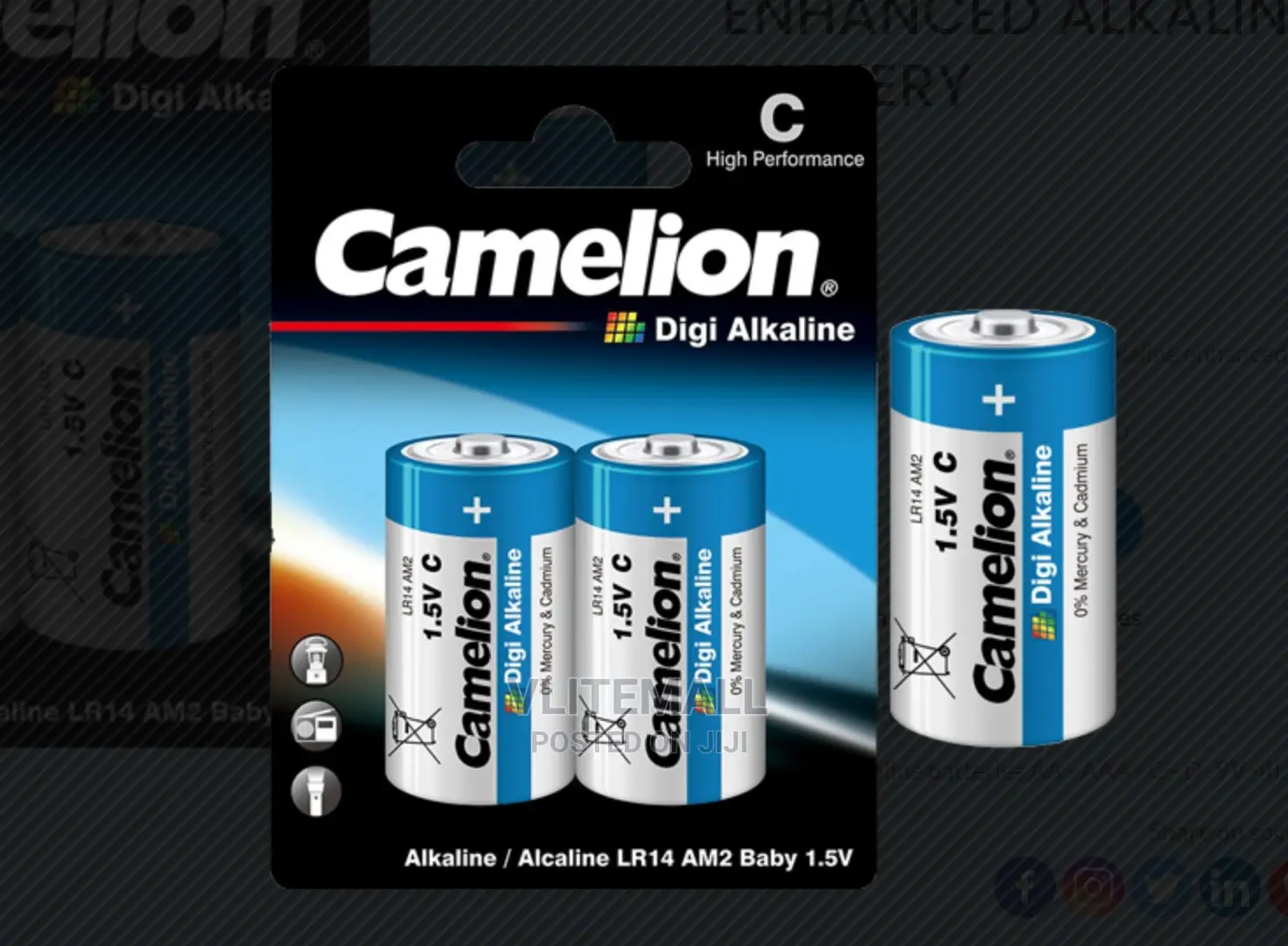 Camelion Digi Alkaline 1.5V C