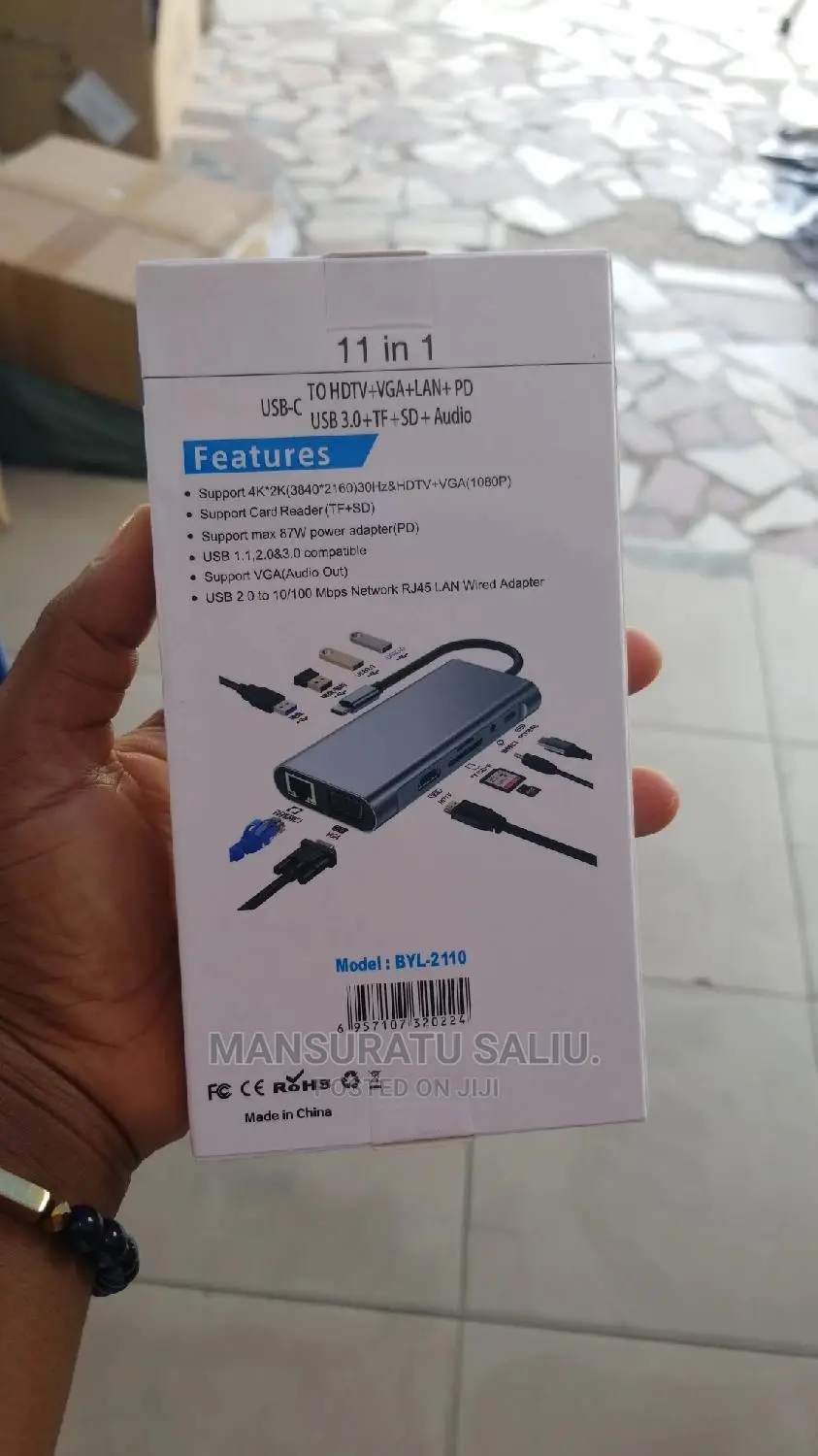 Type C 11in1 Adapter Fix Price