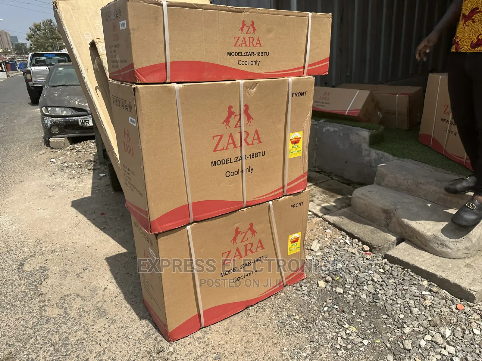 Hydrophilic Film Aluminum 2.5hp R410 Split Ac Zara