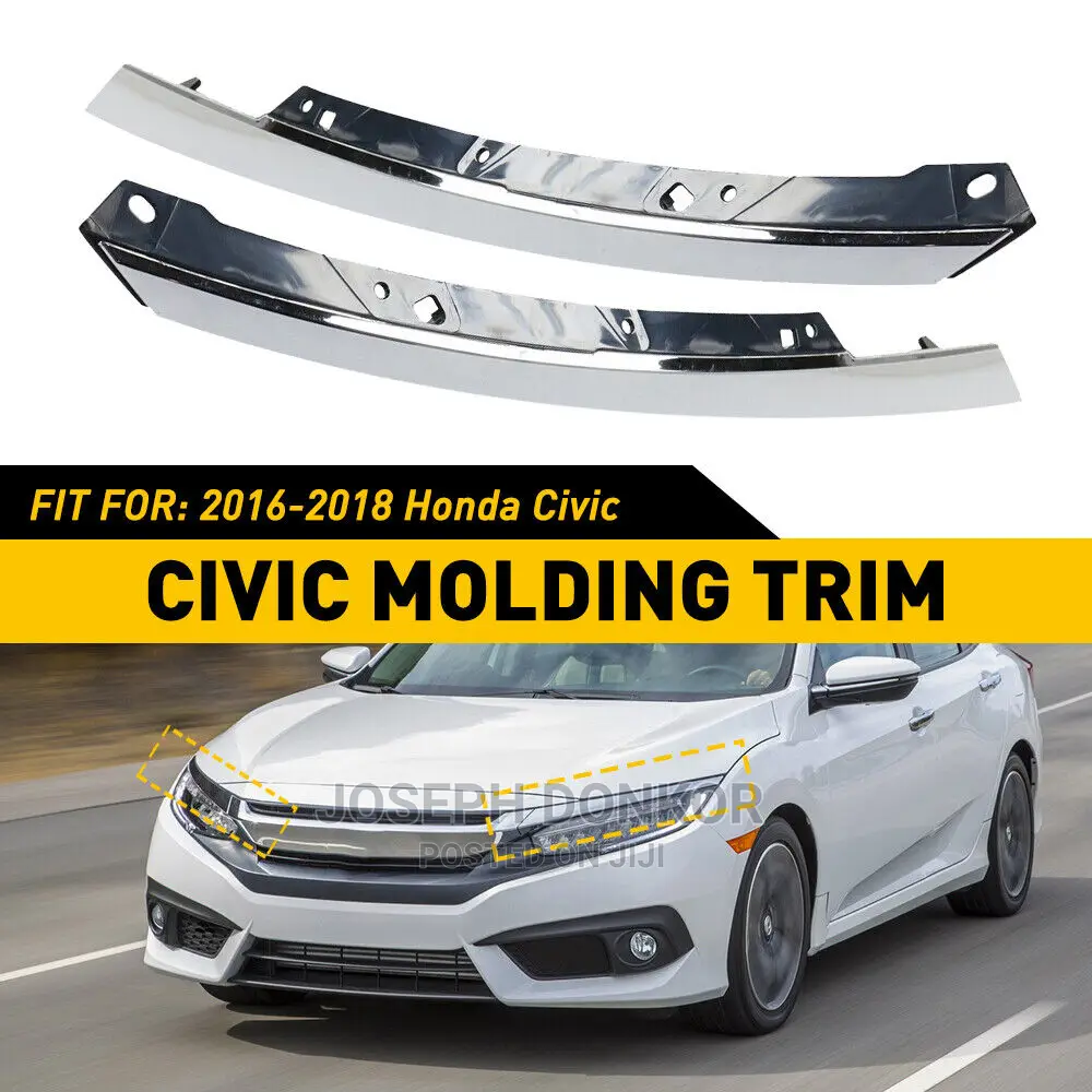 Civic 2016,2017,2018 Headlight Chrome