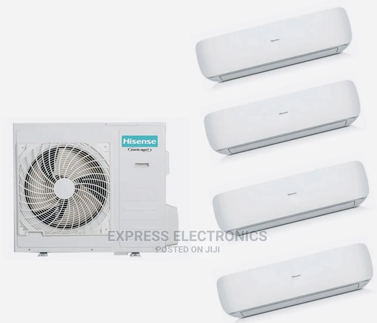 2.5hp Split R410 Hisense On/Off Hidden Led