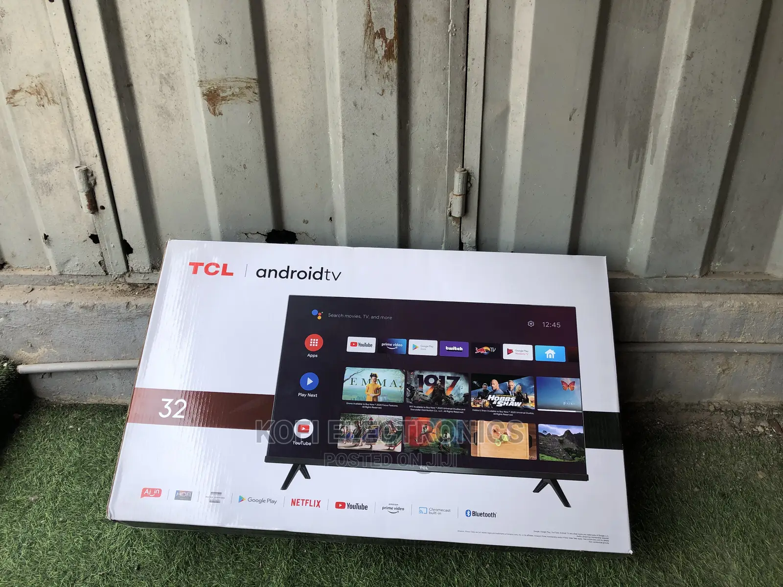 Premium Design TCL 32" Class HD LED Android Smart TV