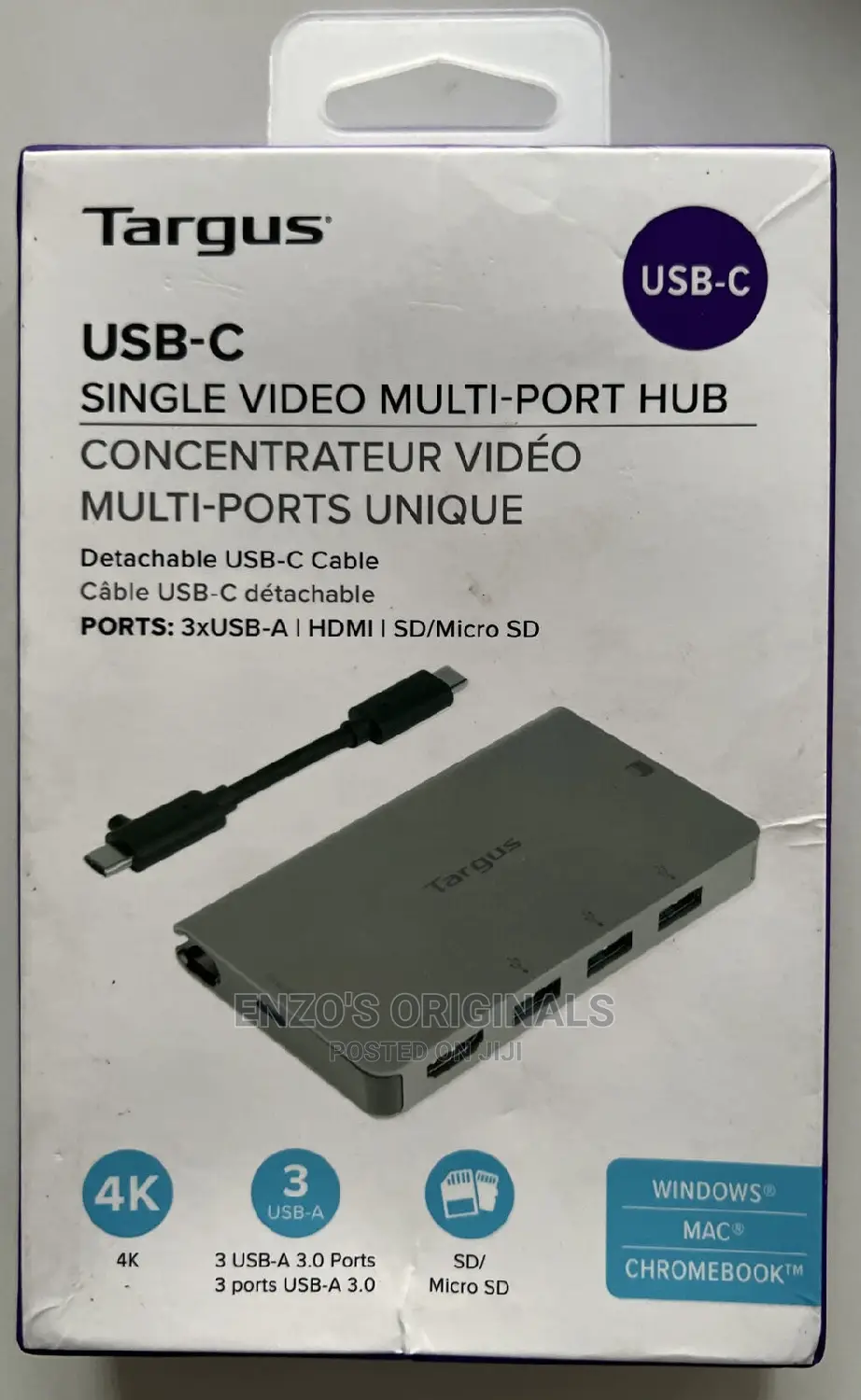 Type-c Or Usb-c Multi Hub Multi Port Adapter Type C Dongle
