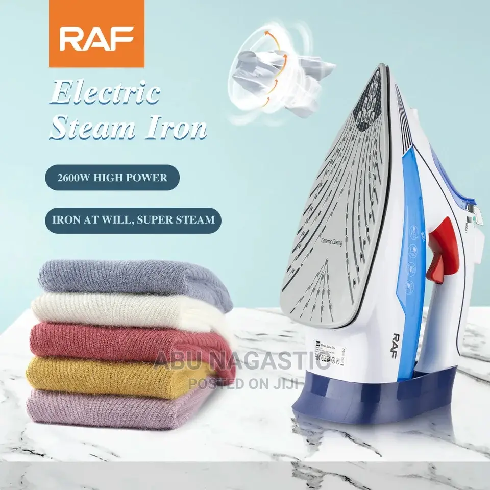 Steam Iron for Clothes Electric 2600w