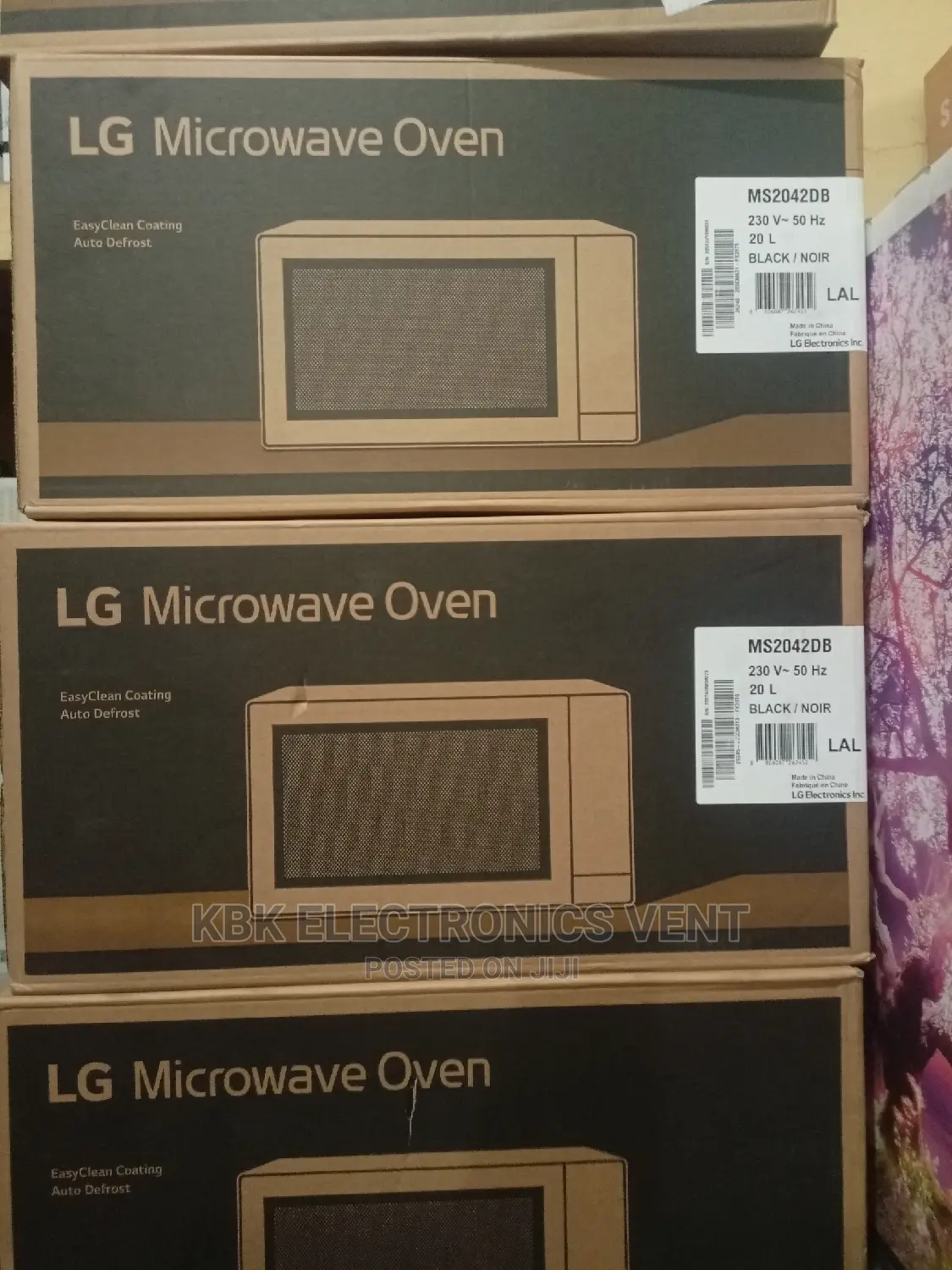 Lg 20 Solo Microwave Oven(Ms2042db)