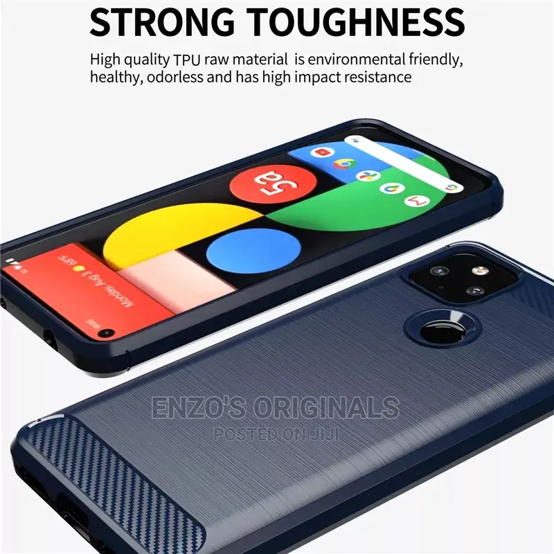 Google Pixel 5 Case Sleek Microfiber Finish