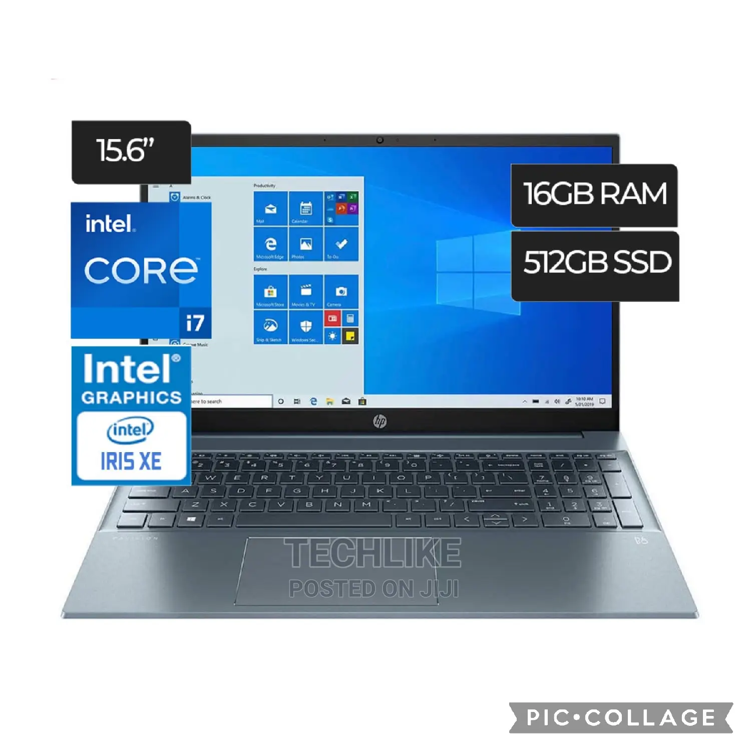 New Laptop HP Pavilion 15 16GB Intel Core I7 SSD 512GB