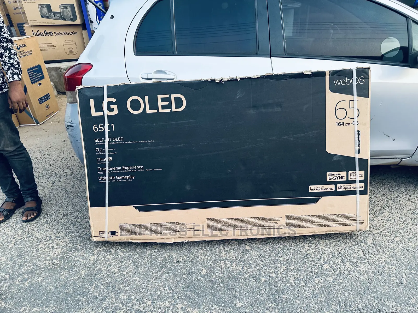 OLED65G1PVA Dazzling Display LG OLED Tv 65”UHD Smart