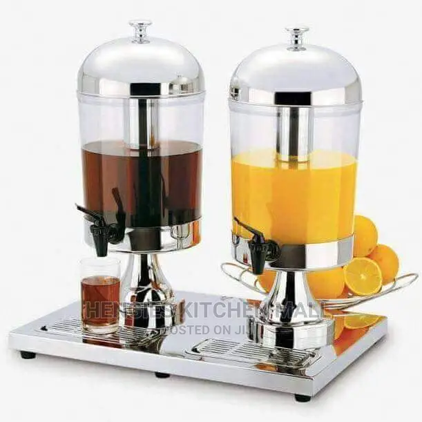 Double Stainless Steel Juice Dispenser 16L