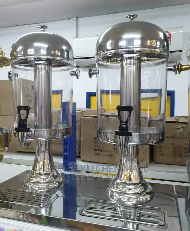 Double Stainless Steel Juice Dispenser 16L
