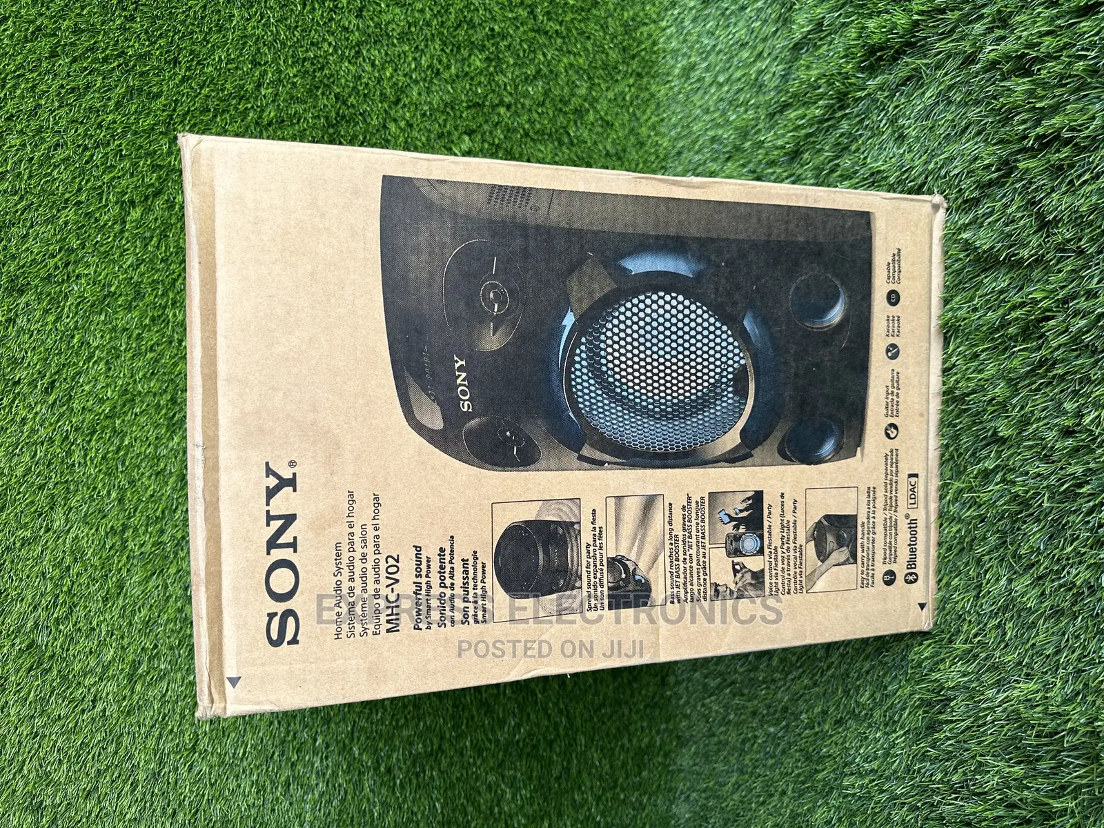 Build Energy With Speaker Lighting Mhc-V02 Sony