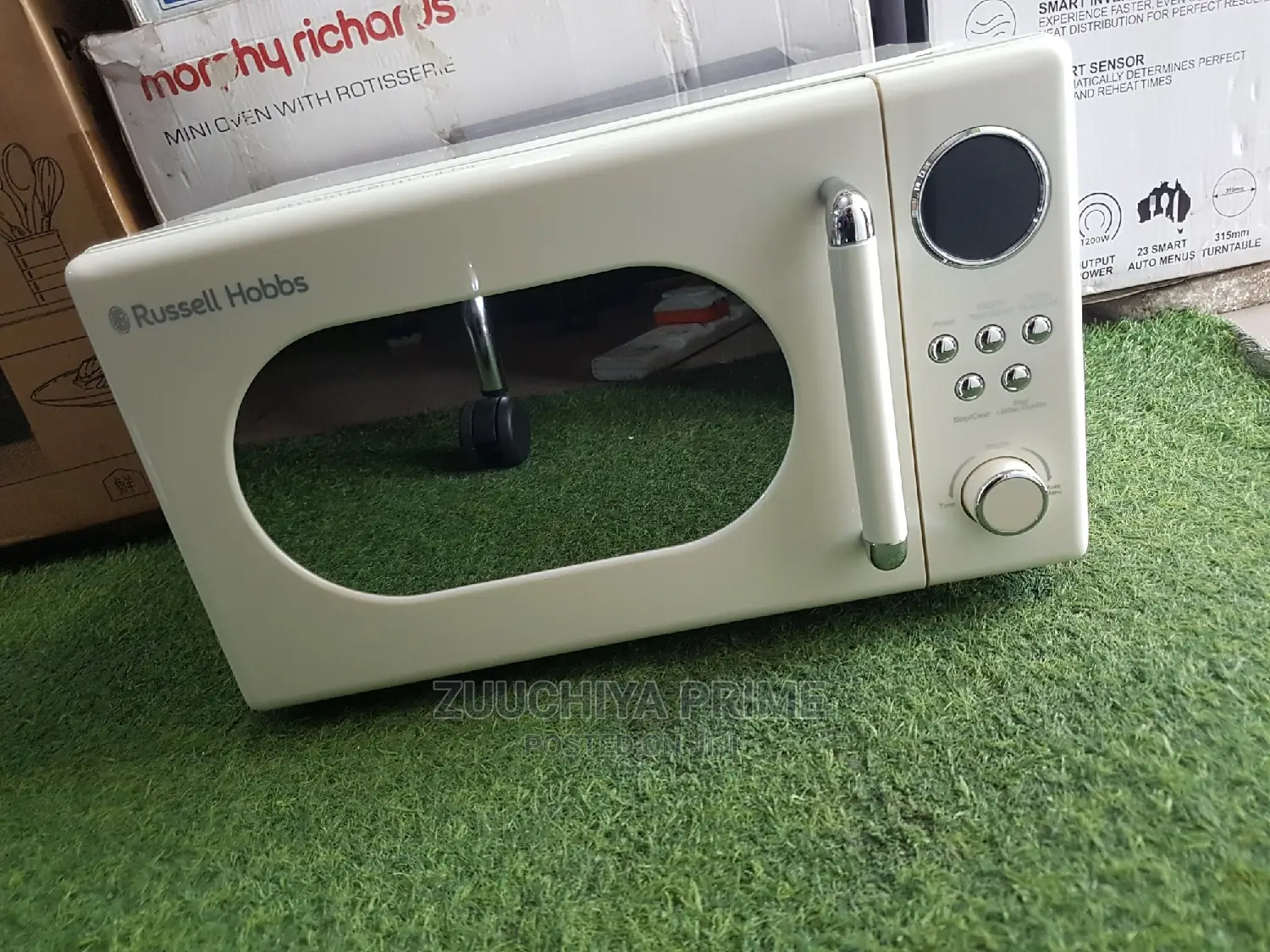 20.L Russell Hobbs Retro Compact Microwave From Uk