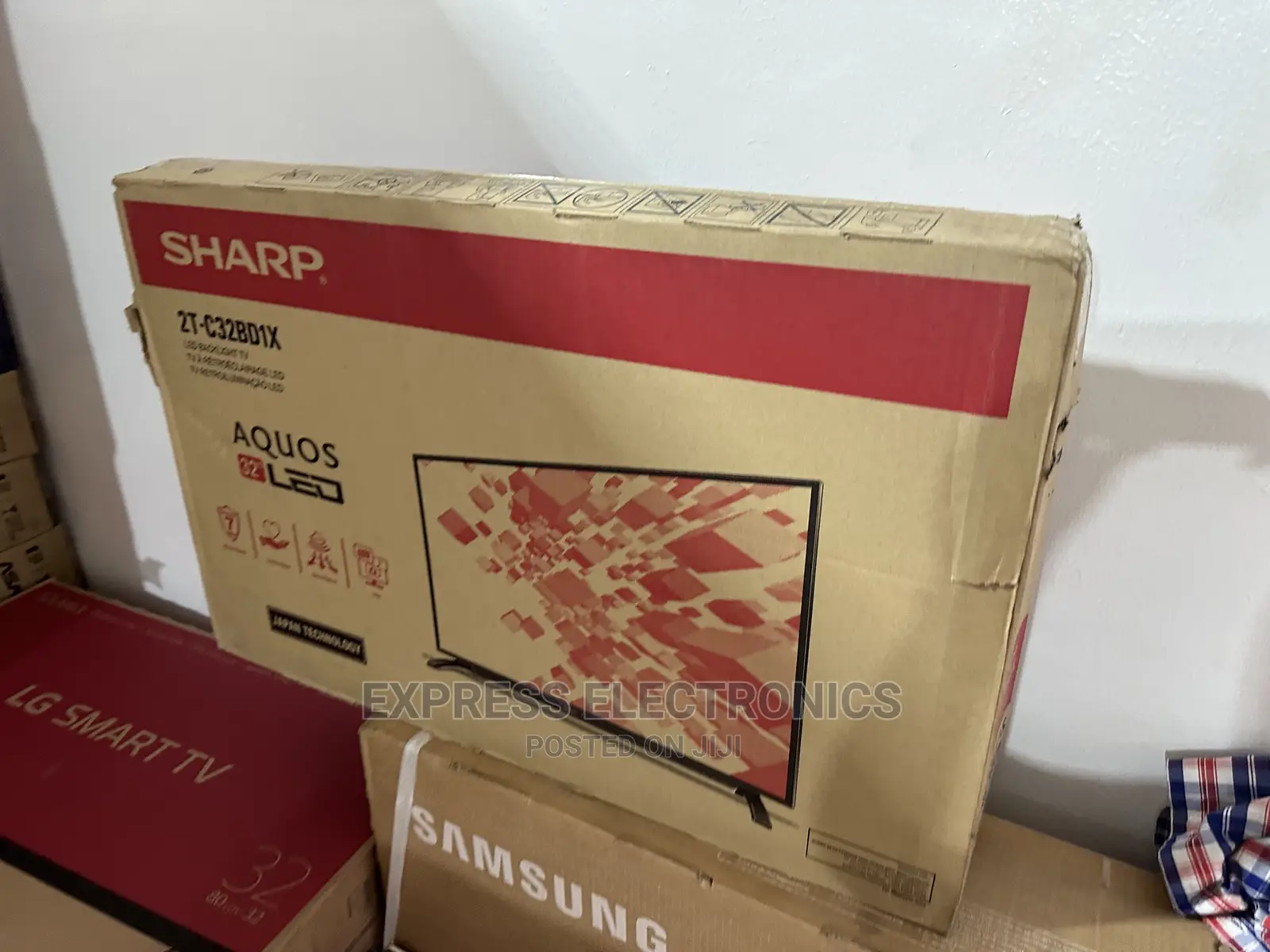 Wireless Connection With Mobile Devices Sharp 32”Hd Tv