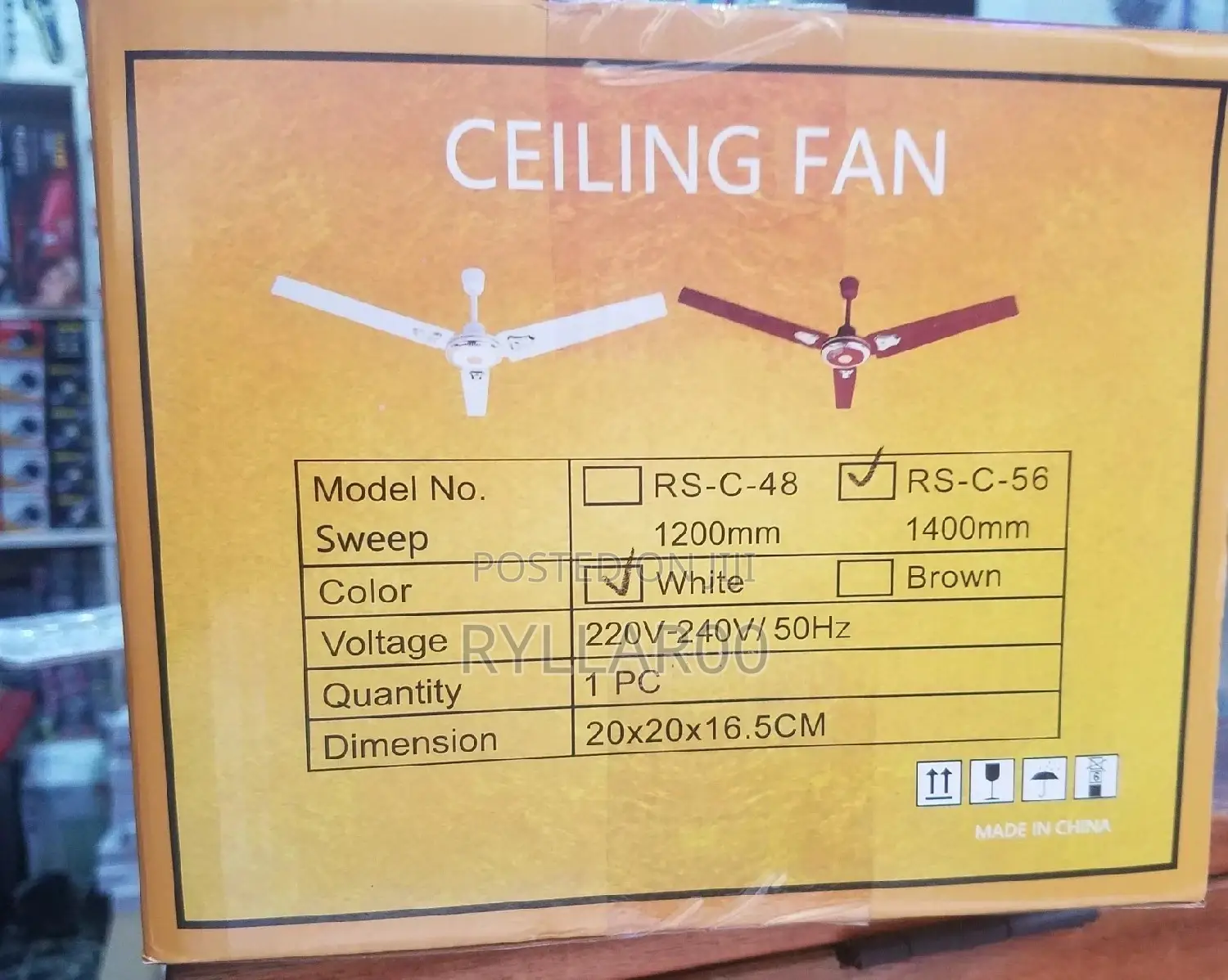 Top One Ceiling Fan